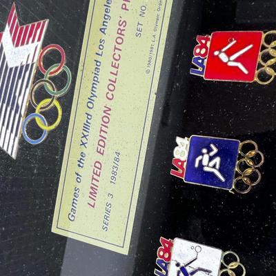 1984 Los Angles Olympics Limited Edition Collector Pins SERIES #3 