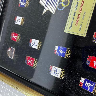 1984 Los Angles Olympics Limited Edition Collector Pins SERIES #3 