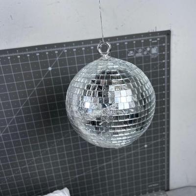Disco Ball Ornaments (6) NEW 