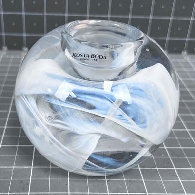 KOSTA BODA Crystal Candle Holder 
