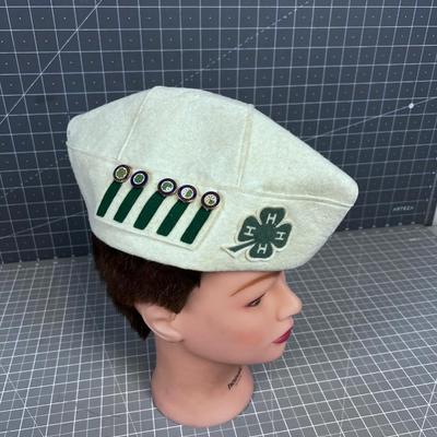 Vintage 4 H  Cap Beanie 