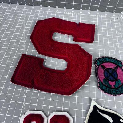 Letter Jacket Patches 