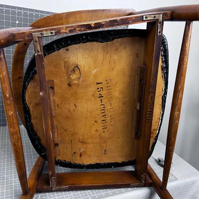 MCM Walnut Danish Chair 