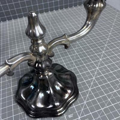 Pair of Silver Plated German Candle Sticks