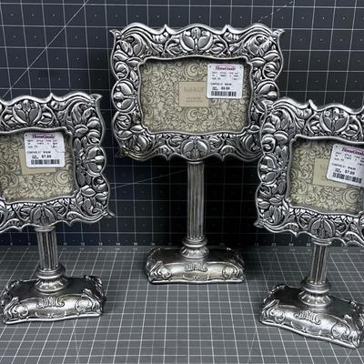3 NEW Pedestal FRAMES 