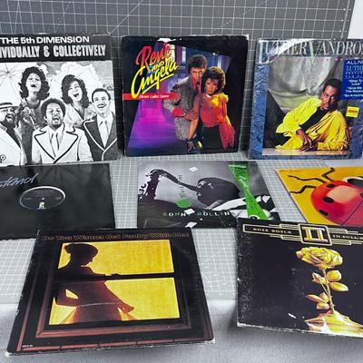 MO TOWN (8) Vintage Disco Funky Records