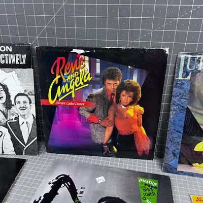 MO TOWN (8) Vintage Disco Funky Records