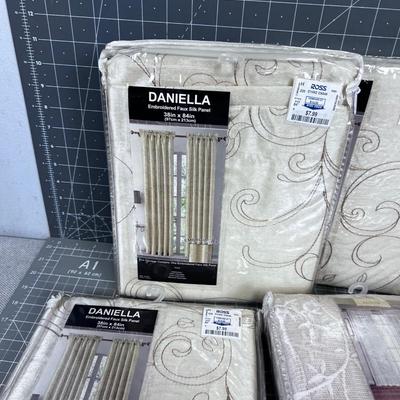 Mixed Lot of Drapery Panels ALL NEW 