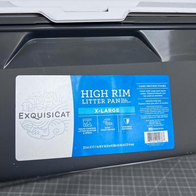 New Liter Box Extra Large High Rim NEW 