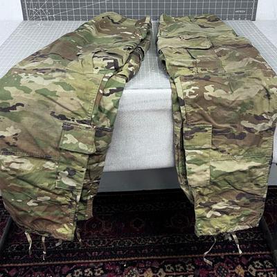 2 Pair of CAMO Genuine U.S. Army Pants