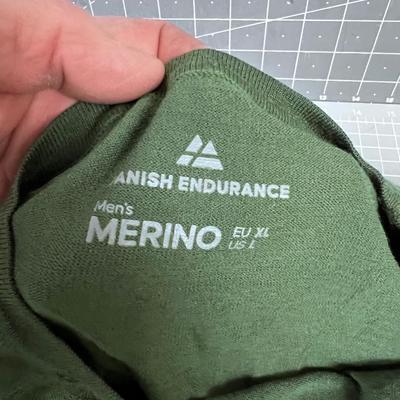 Newer Merino Wool Base Layer Men's GREEN 