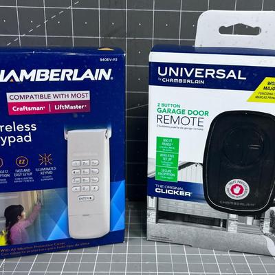 Keypad and Remote UNIVERSAL 