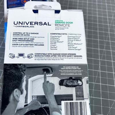 Keypad and Remote UNIVERSAL 