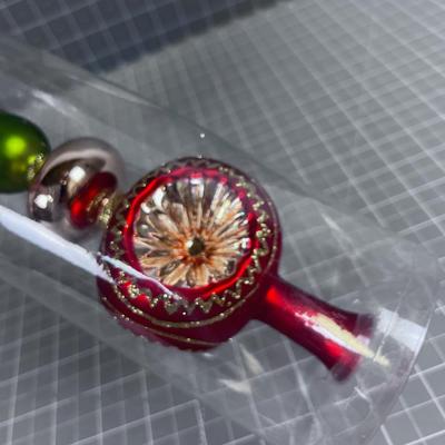 Hand Blown Glass TREE TOPPER 