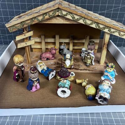 Little Ceramic Nativity
