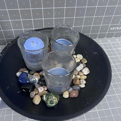 Grandma's Secret Garden, Fun Altar Items, Candle Rock Garden Etc.,