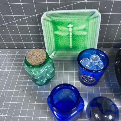 Grandma's Secret Garden, Fun Altar Items, Candle Rock Garden Etc.,