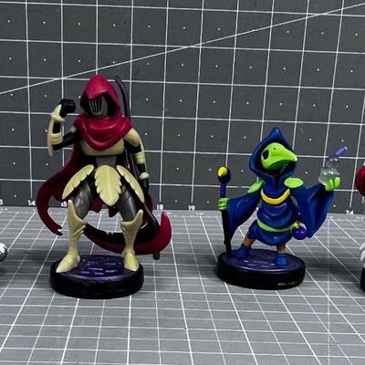 NINTENDO Figurines (4) 
