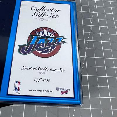 Utah JAZZ Collector Gift Set of Pins 1 of 1000 WOW! 
