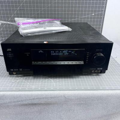JVC (Heavy and Large) Surround Sound RECEIVER with Remote Model No. RX-DP9VBK