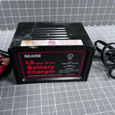 Battery Charger 1.5 Amp 