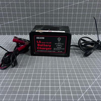 Battery Charger 1.5 Amp 