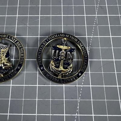 US NAVY Commemorative Badges
