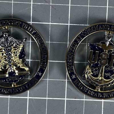 US NAVY Commemorative Badges