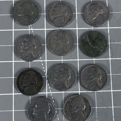 1940's and 1950's Jefferson Nickels (11) 