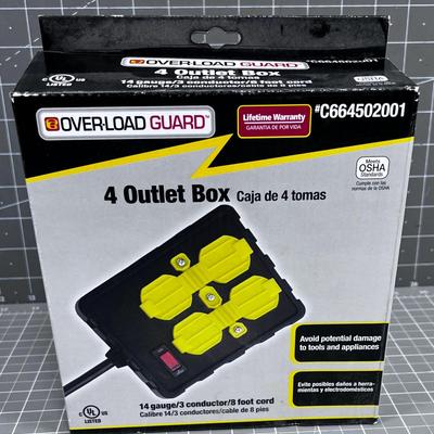 4 Outlet Box NEW in the Box 