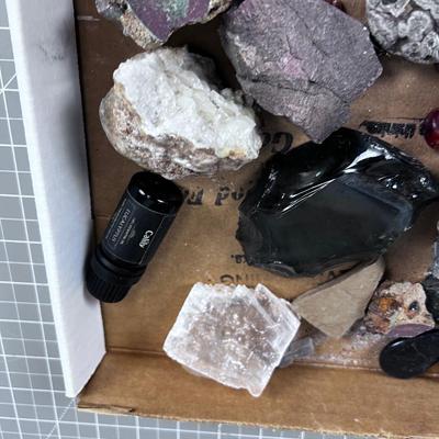 Not just a box of Rock but very valuable Crystals and Minerals 