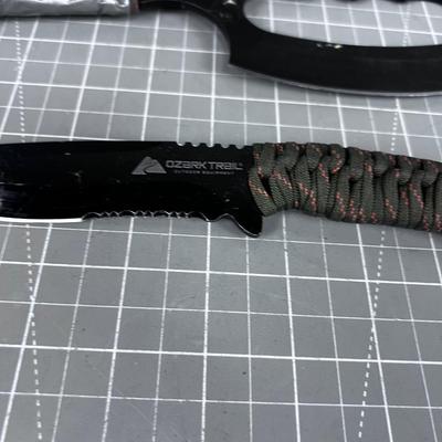 BROWNING and OZARK Trail Survival Knives