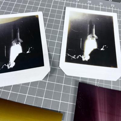 Photographs of the Space Shuttle Launch 