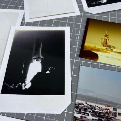 Photographs of the Space Shuttle Launch 