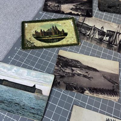 Vintage OLD Postcards; US, France other European.
