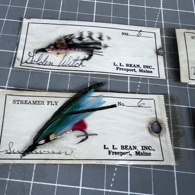 Vintage LL Bean Streamer Fly's