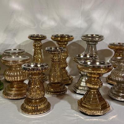 Light-Up Candle Pedestals (B1-DZ)