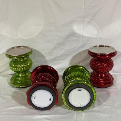 Light-Up Candle Pedestals (B1-DZ)