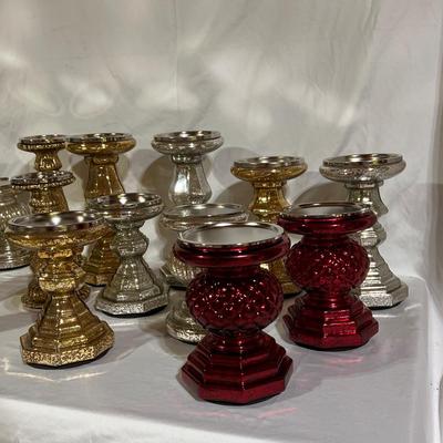 Light-Up Candle Pedestals (B1-DZ)