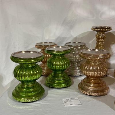 Light-Up Candle Pedestals (B1-DZ)