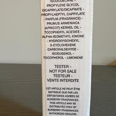 Burberry Body Oil Scent "BODY"