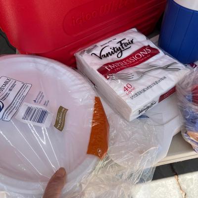 Cooler & party goods
