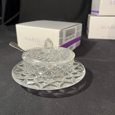 Honey Box & More Waterford Crystal Condiment Servers (LR-RG)