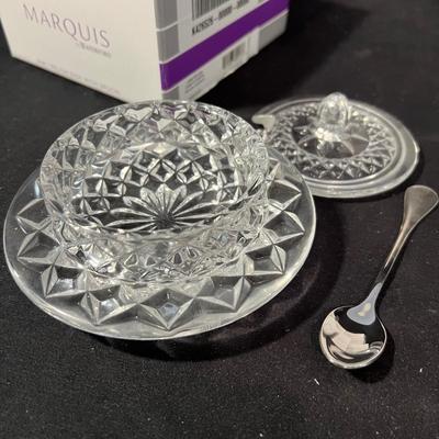 Honey Box & More Waterford Crystal Condiment Servers (LR-RG)
