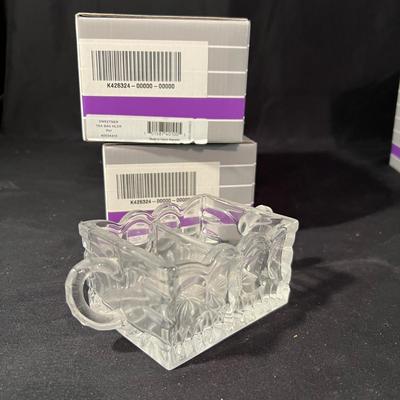 Honey Box & More Waterford Crystal Condiment Servers (LR-RG)