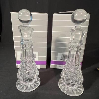 Honey Box & More Waterford Crystal Condiment Servers (LR-RG)