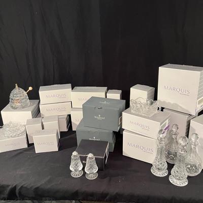 Honey Box & More Waterford Crystal Condiment Servers (LR-RG)