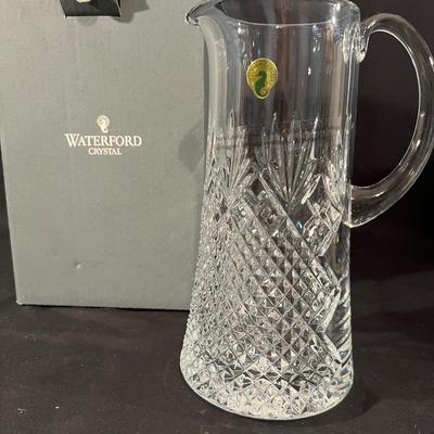 Ice Bucket/Chiller, Pitcher & Iced Tea Glasses - All Waterford Crystal (G-RG)