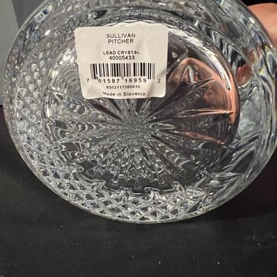 Ice Bucket/Chiller, Pitcher & Iced Tea Glasses - All Waterford Crystal (G-RG)