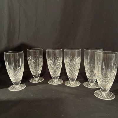 Ice Bucket/Chiller, Pitcher & Iced Tea Glasses - All Waterford Crystal (G-RG)